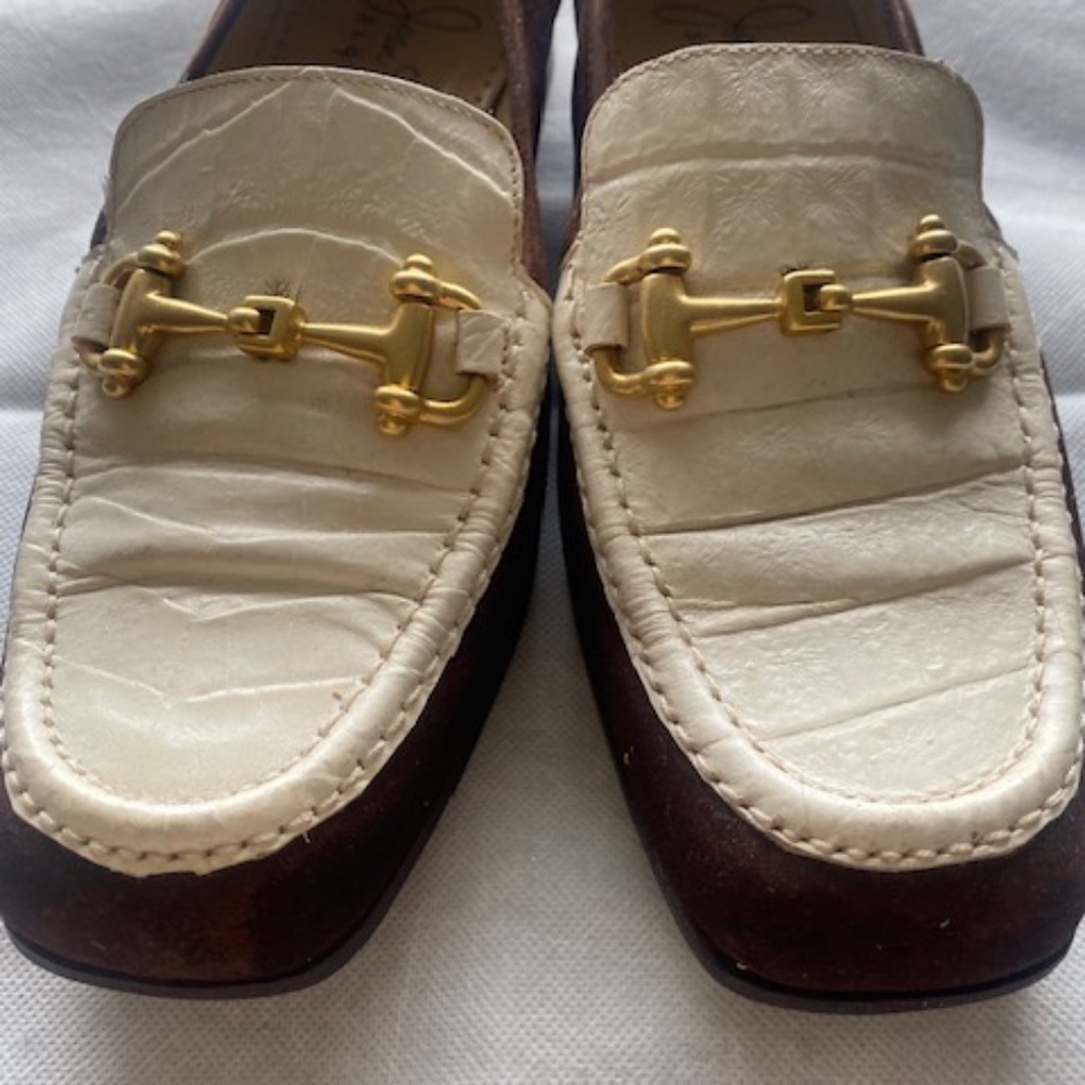 Joan Helpern Signature - Suede & Leather Loafers (of Joan & David fame)